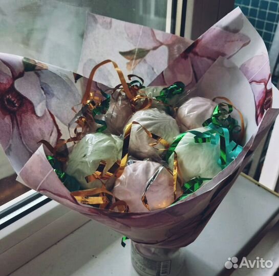 Сладкие букеты из зефира