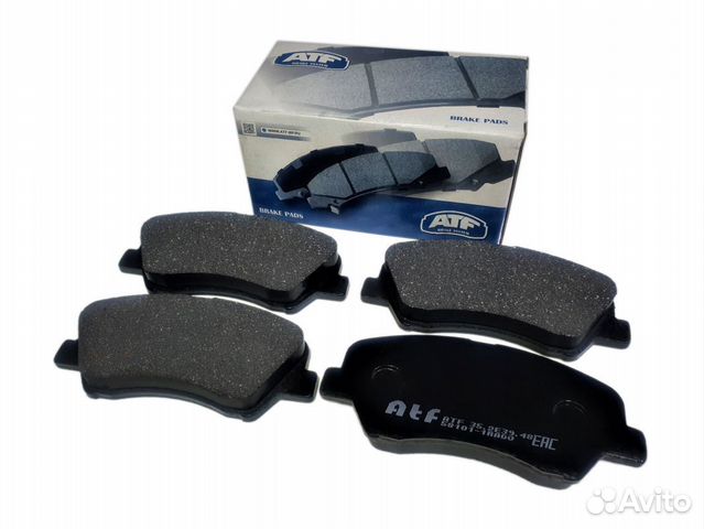 Колодки тормозные передние (без отверстий) 352E