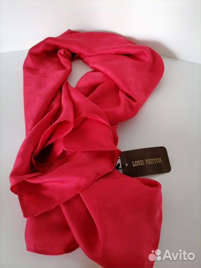 Платок Louis Vuitton,95х95,тонкий шелк