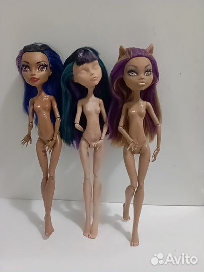 Лот кукол монстр хай и эвер автер хай