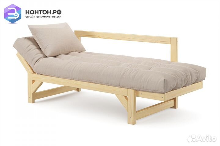 Диван Амбер рогожка Laguna бежевый