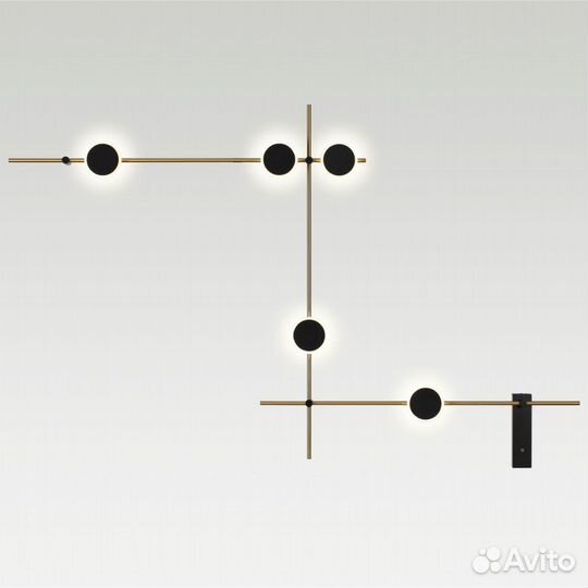 Настенный светильник odeon light flavio 6632/18WL