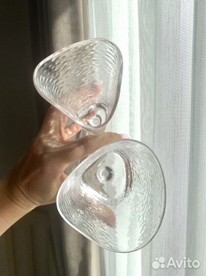 Бокалы для вина и шампанского новые