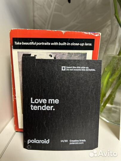 Коллекционная карточка polaroid