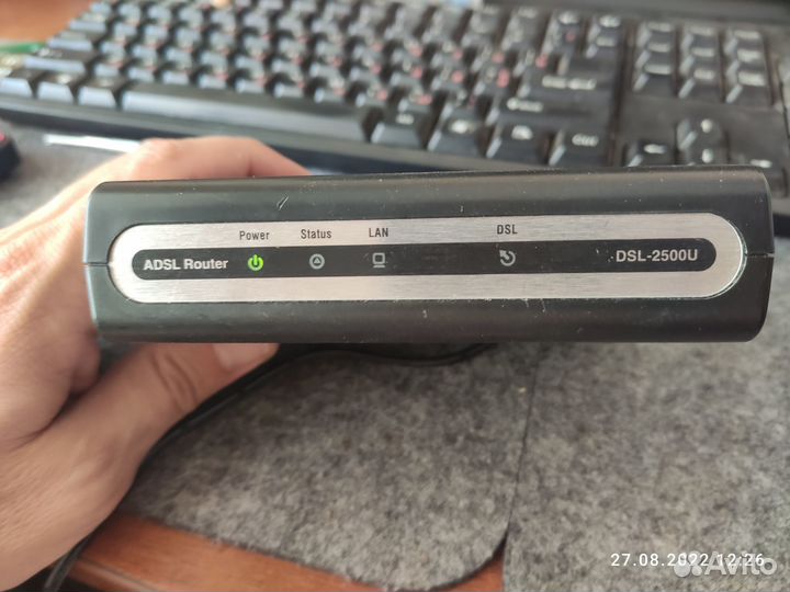 Модем D-Link модель DSL-2500U