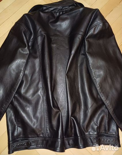 Кожаная куртка мужская 52 54 новая