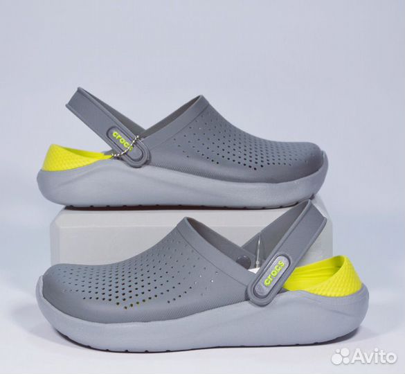 Кроксы LiteRide clog шлепанцы Crocs сабо