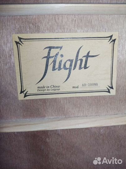Акустическая гитара Flight AD-200NA