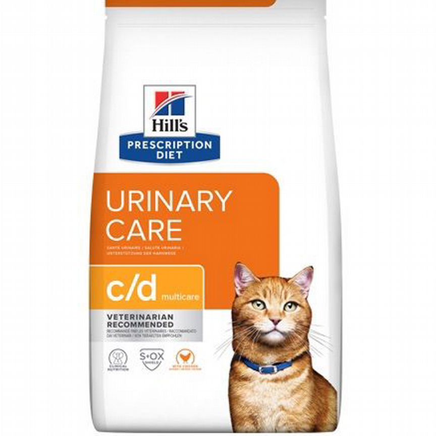 Корм для кошек hills urinary c/d