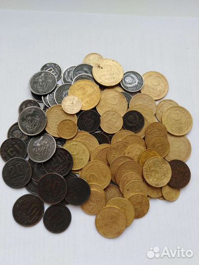 Монеты ранние СССР до 1957г