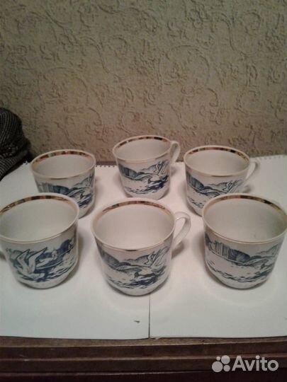 Сервизы чайные,наборы,кувшины,чайники, кружки СССР