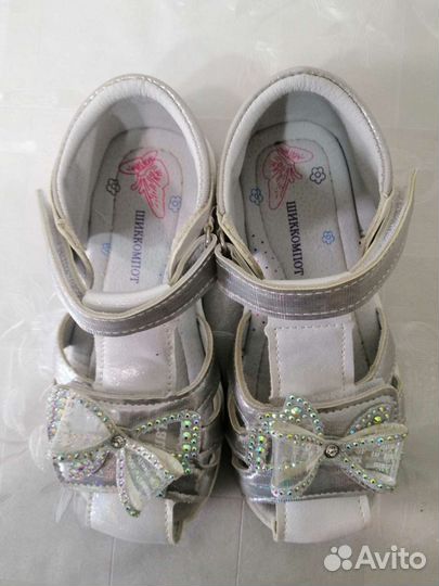 Сандали для девочки размер 30