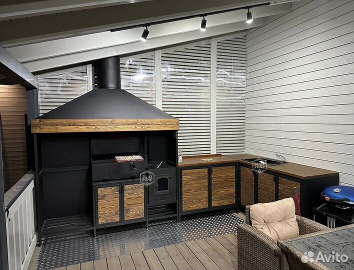 Мангальный комплекс, мангал, тандыр, печь, казан