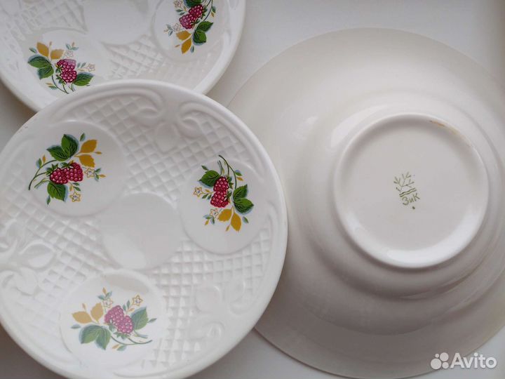 Зик, набор тарелок, Дулево, гдр