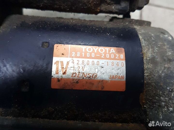 Стартер toyota RX 300/330/350/400H (20 (3.5 V6)