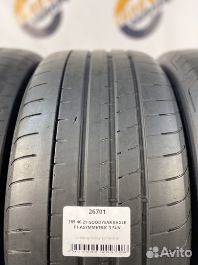 Goodyear Eagle F1 Asymmetric 3 SUV 285/40 R21 110W