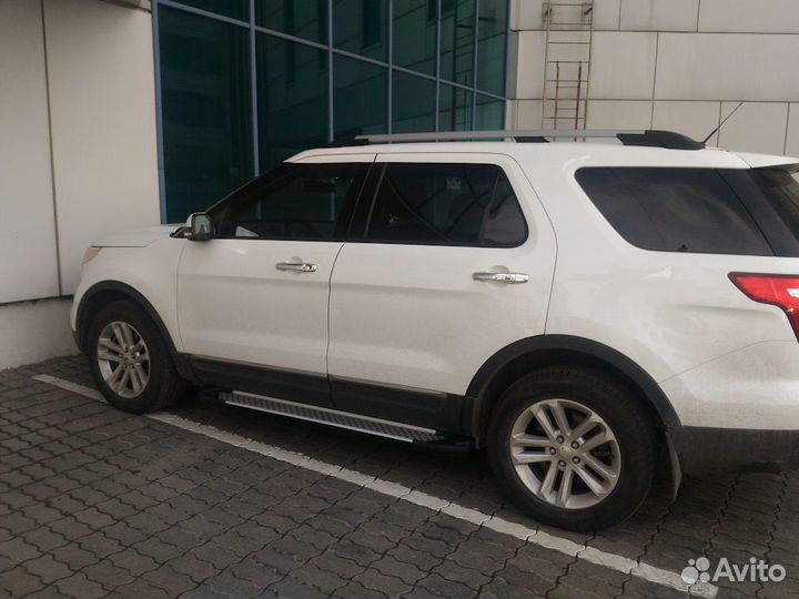 Пороги Ford Explorer 5 2011-2019 10+ вариантов