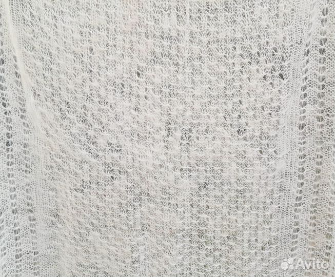 Шаль пуховая ручная работа