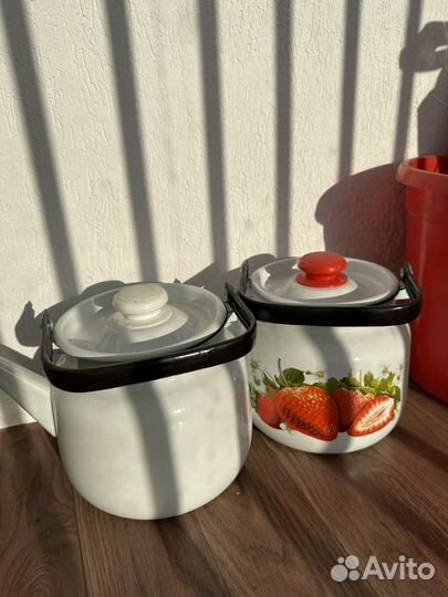 Чайник эмалированный