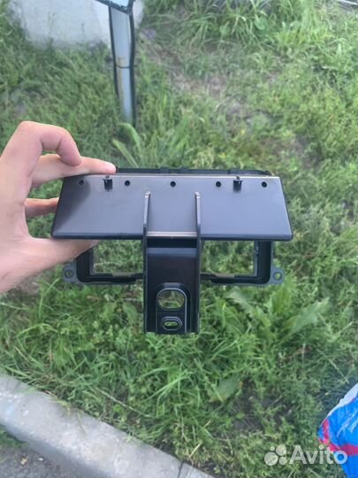 Рамка для 1din магнитолы с полочкой гольф 5