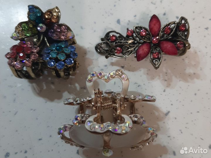 Заколки, крабики для волос