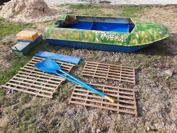 Алюминиевая лодка Романтика 1 бу