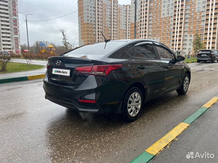 Hyundai Solaris 1.4 AT, 2018, 73 766 км