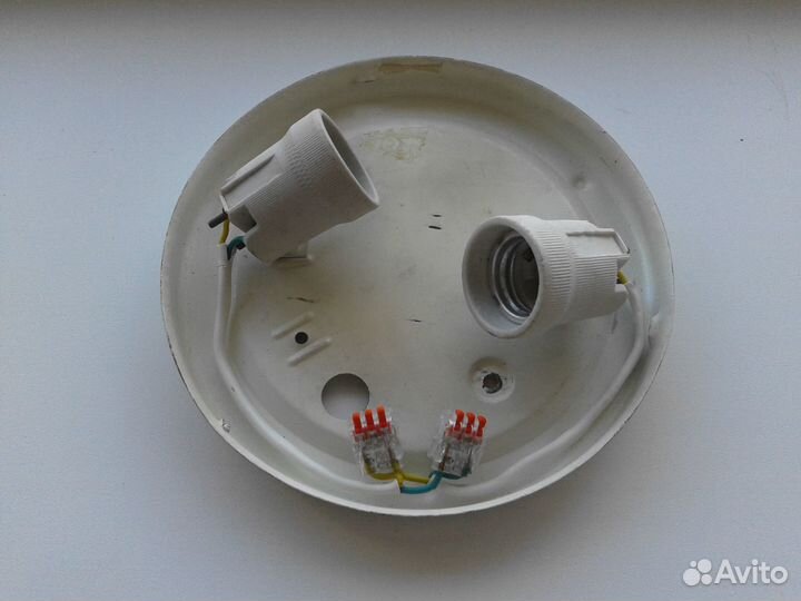 Светильник настенно-потолочный стеклянный