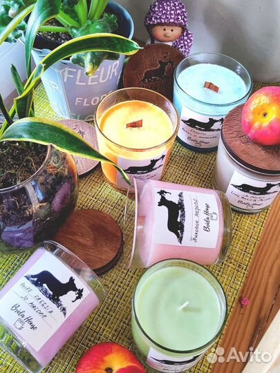 Свечи из соевого воска