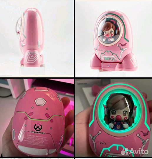 18w быстрая зарядка Powerbank D.VA Overwatch