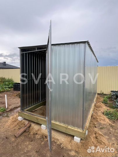 Сарай металлический