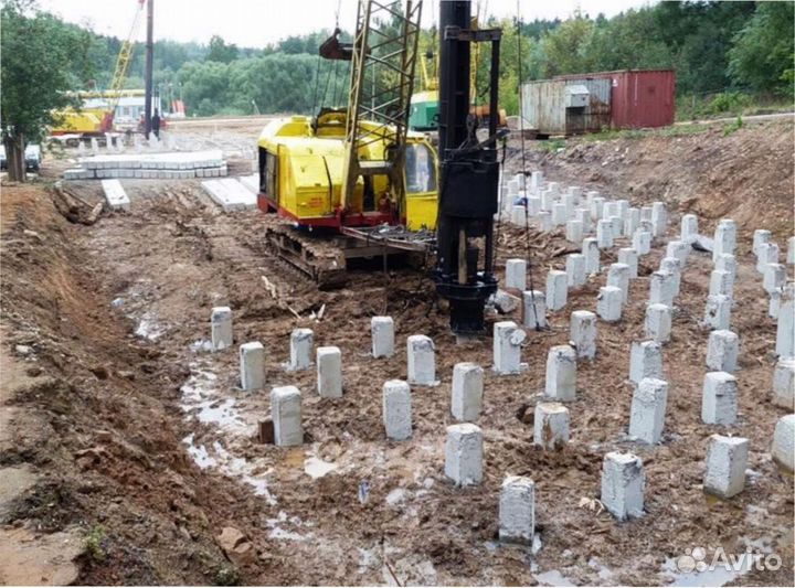 Железобетонные сваи под ключ