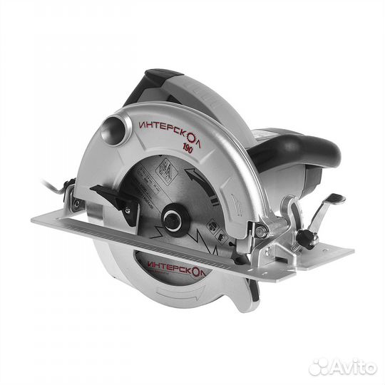 Пила дисковая интерскол дп 190/1600М - 1600Вт; про