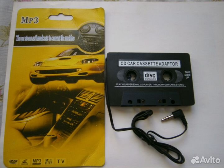 CD кассетный адаптер