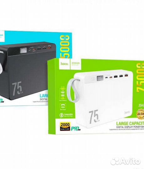 Повербанк Hoco J94 75.000.mAh