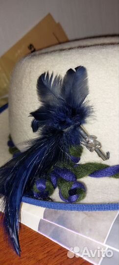 Тирольская шляпа винтажная