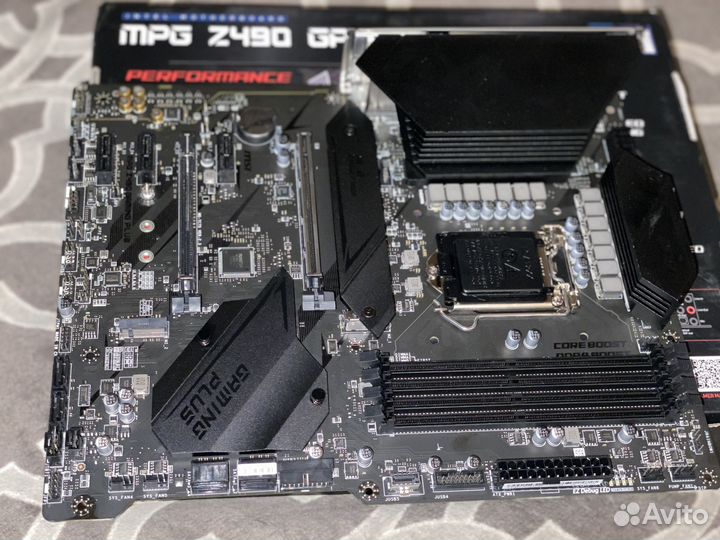 MSI MPG Z490 gaming plus LGA 1200 Новая