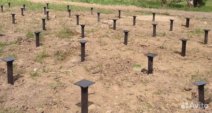 Винтовые сваи, геошурупы под ключ