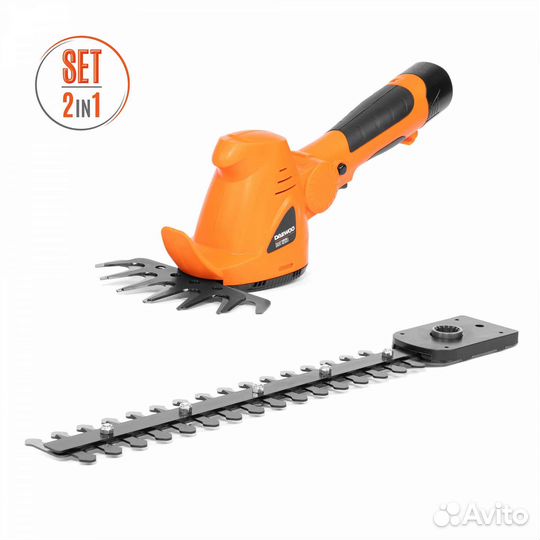 Аккумуляторные ножницы-кусторез daewoo daht 1212Li