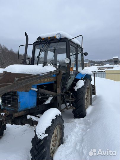 Трактор МТЗ (Беларус) 82.1 с КУН, 2004