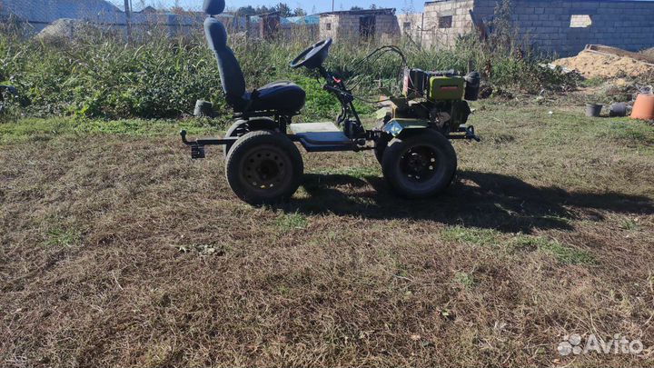 Адаптер на мотоблок с рулём