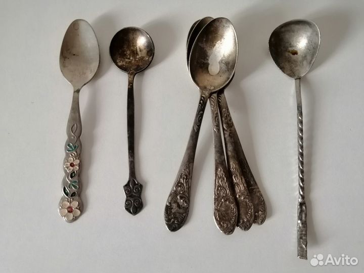 Мельхиоровые ложки СССР