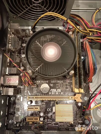 Мать Asus + проц. 2ядра + 4Гб