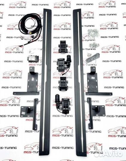 Выдвижные пороги Kia Carnival 2020+ киа карнивал