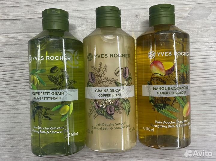 Гель для душа молочко ив роше 400мл