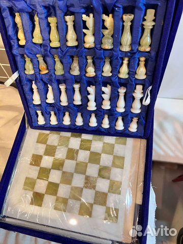 Шахматы из оникса