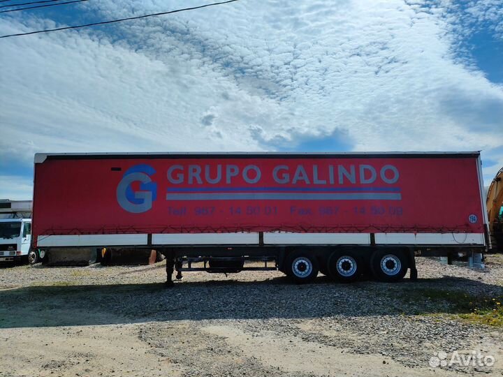 Полуприцеп шторно-бортовой Schmitz Cargobull SCS 24, 2007