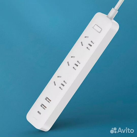 Удлинитель Xiaomi Mi Power Strip 20W 2A1C