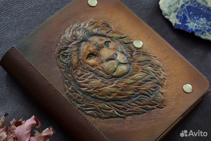 Ежедневник, блокнот. Кожа. Hand Made