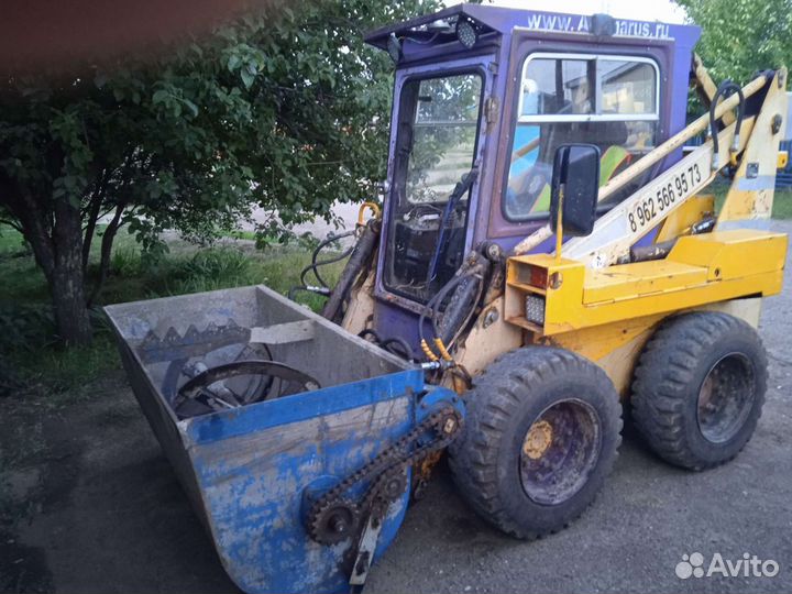 Услуги минипогрузчика